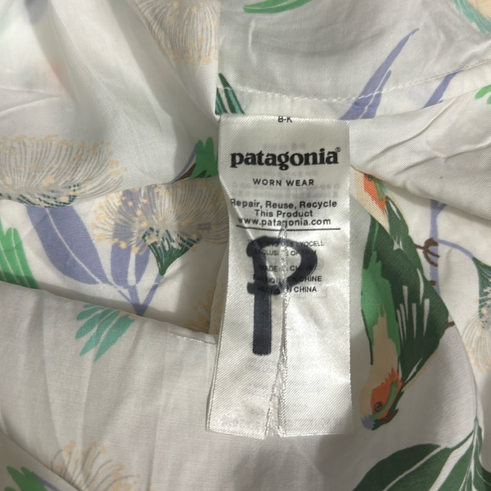 Patagonia Women’s June Lake Top Birch White NWOT Size XL - Picture 4 of 5
